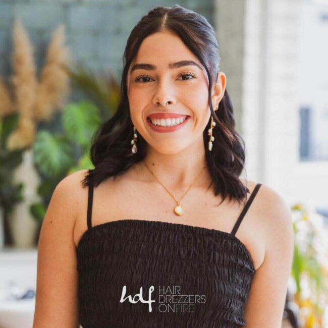 Georgette S., hair stylist at Hair Drezzers On Fire hair salon in San Diego