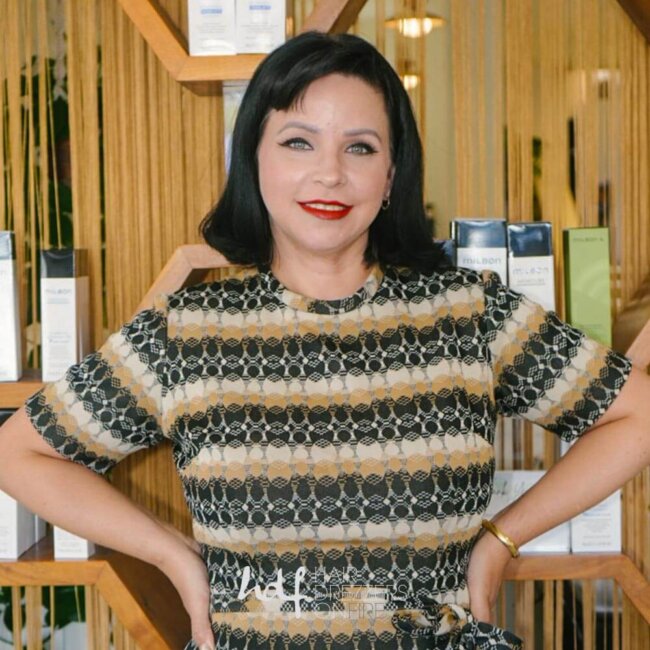 Jennifer Edwards, assistant manager at Hair Drezzers On Fire hair salon in San Diego